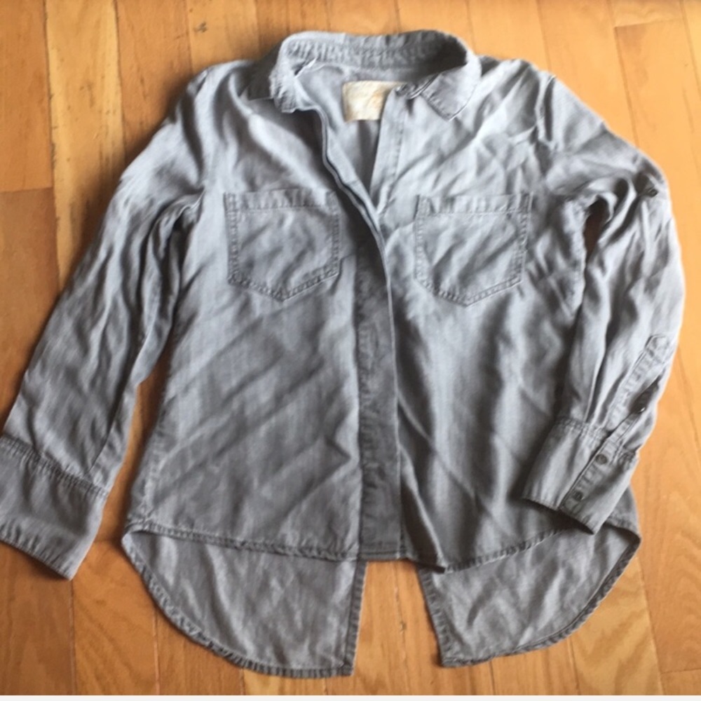 Gray Button-Down - image 1